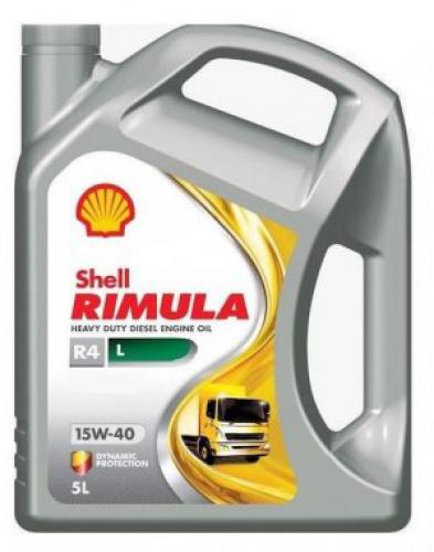 Motorový olej Shell Rimula R4 L 15W40 5 L