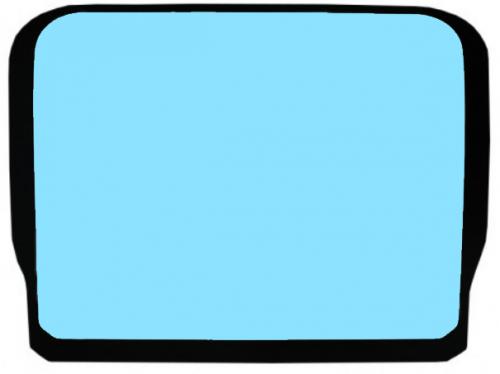 St�e�n� sklo kabiny JCB